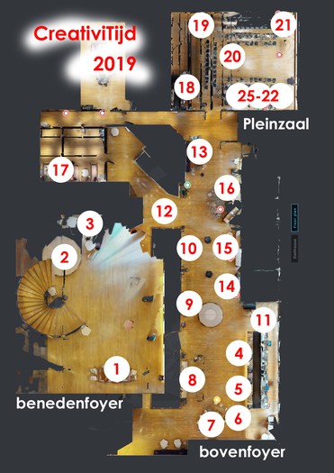 Plattegrond CreativiTijd 2019