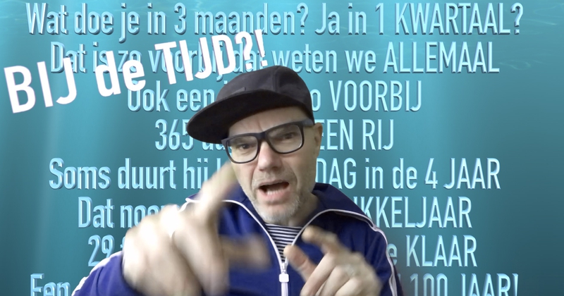 BIJ de TIJD?! (RAP workshop met WEETJES over TIJD) Muziek met TAAL workshops