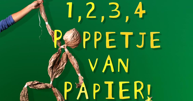 1, 2, 3, 4 Poppetje van papier - 2-ater Producties en De Grote Haay