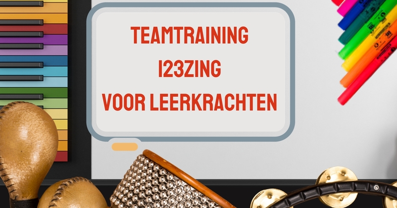 Muziekmethode 123Zing Opfrissen of een goede start! (Training leerkrachten)