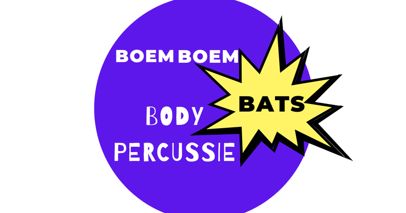 BOEM - BOEM - BATS - Bodypercussie en slagwerk