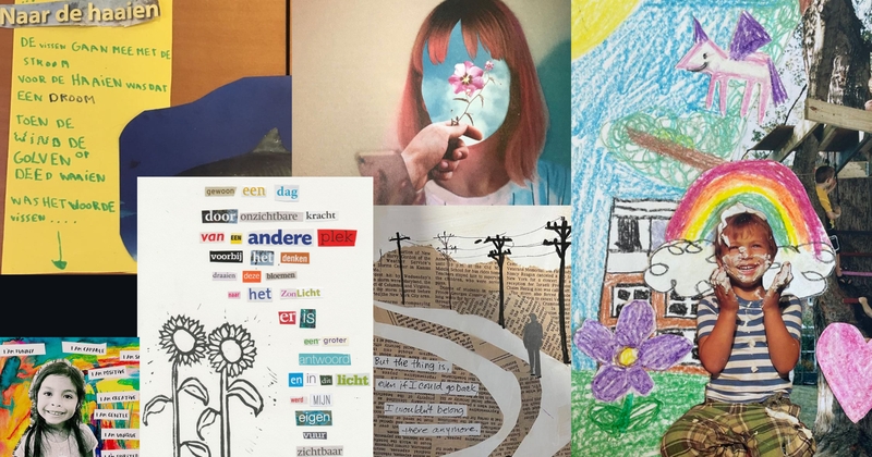 Poeziëcollage/ Instagrampoëzie