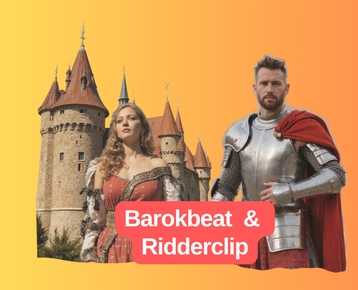 Afbeelding 1 BAROK BEAT en RIDDERCLIP - een videoclip uit de middeleeuwen